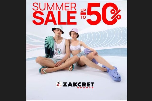 Zacret Sports: Τώρα είναι η στιγμή σας με τα Summer Sale έως -50%. Διαχρονικά brands για τις απόλυτες καλοκαιρινές εμφανίσεις και με τις χαμηλότερες τιμές της σεζόν!
