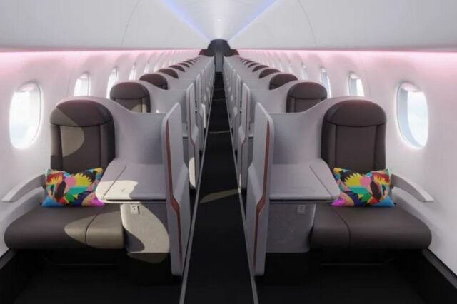 Aεροπορική εταιρεία “μόνο business class” προσφέρει δωρεάν φαγητό, ποτά και WiFi στις χαμηλότερες τιμές της αγοράς