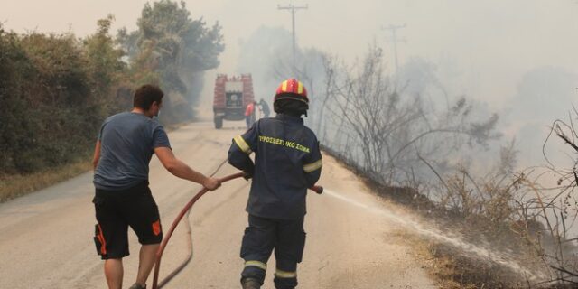 Φωτιά στην Αλεξανδρούπολη: Η συγκινητική κίνηση προς τους πυροσβέστες – “Μας προσέχατε τη νύχτα, σας προσέχουμε τη μέρα”