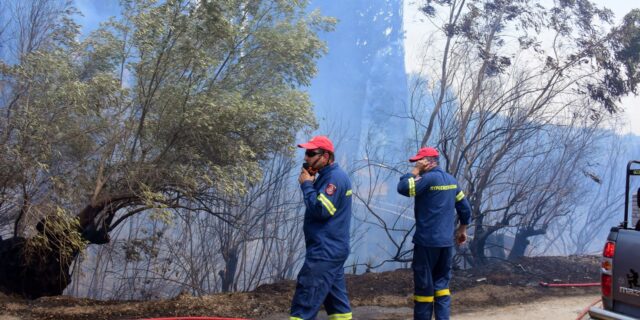 Φωτιές: Πού υπάρχει πολύ υψηλός κίνδυνος πυρκαγιάς σήμερα Πέμπτη (24/08) – ΧΑΡΤΗΣ