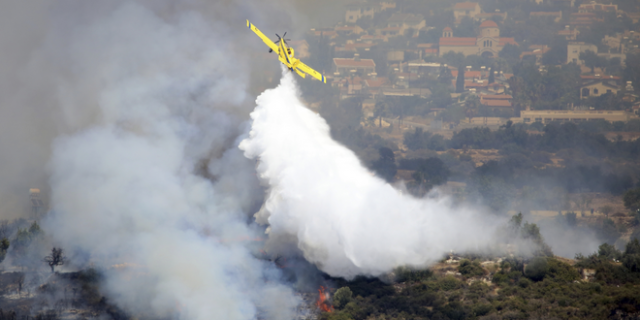 Κύπρος: Σε ύφεση η φωτιά στη Λεμεσό – Δύο Canadair έστειλε η Ελλάδα