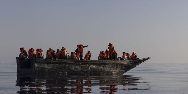 Σκάφος με μετανάστες (φωτογραφία αρχείου)