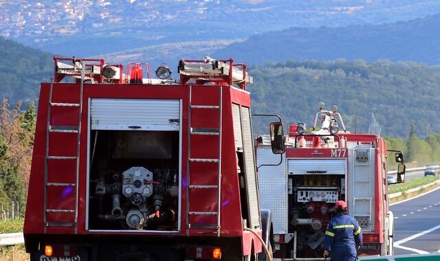 Φωτιά στα Ψαχνά Ευβοίας – Χτύπησε το 112