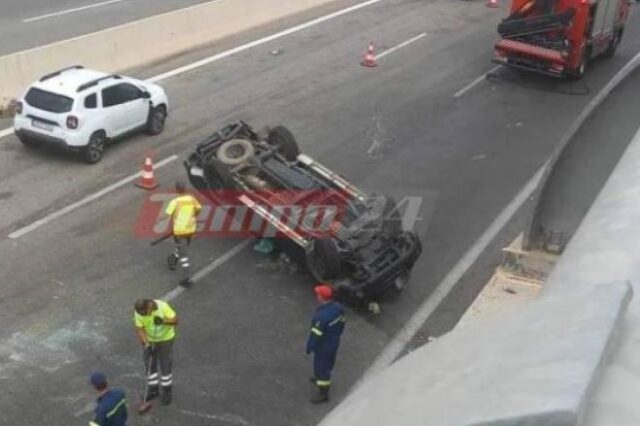 Τροχαίο δυστύχημα στην Πατρών-Αθηνών – Νεκρή μία γυναίκα