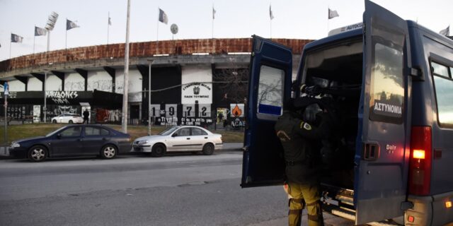 Θεσσαλονίκη: Τρεις συλλήψεις πριν από τον αγώνα ΠΑΟΚ – Άρης