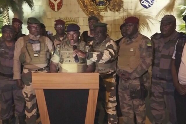 Γκαμπόν: Ο στρατηγός Γκεμά ορκίστηκε μεταβατικός πρόεδρος