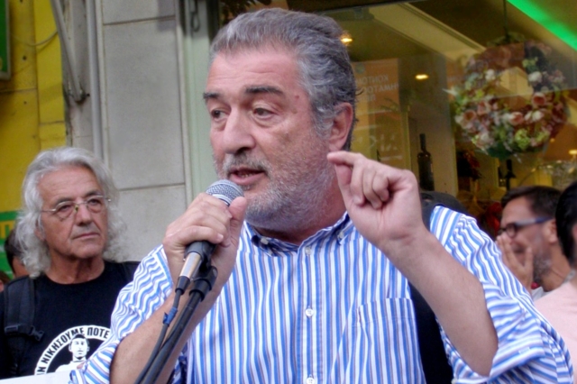 Ο Υποψήφιος Δήμαρχος Αθηναίων με την "Ανατρεπτική Συμμαχία για την Αθήνα", Κώστας Παπαδάκης