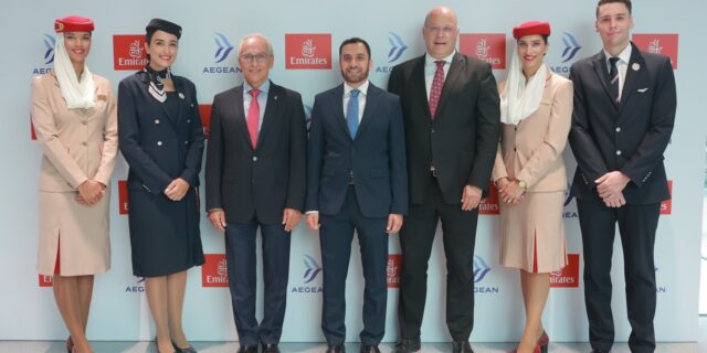 AEGEAN και Emirates επεκτείνουν τη συνεργασία τους για το δρομολόγιο Αθήνα ‑ Νέα Υόρκη