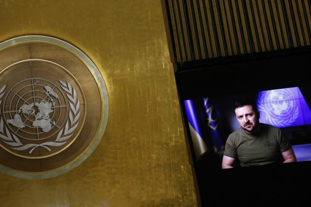 Ζελένσκι: Θα παραστεί στη Γενική Συνέλευση των Ηνωμένων Εθνών στη Νέα Υόρκη