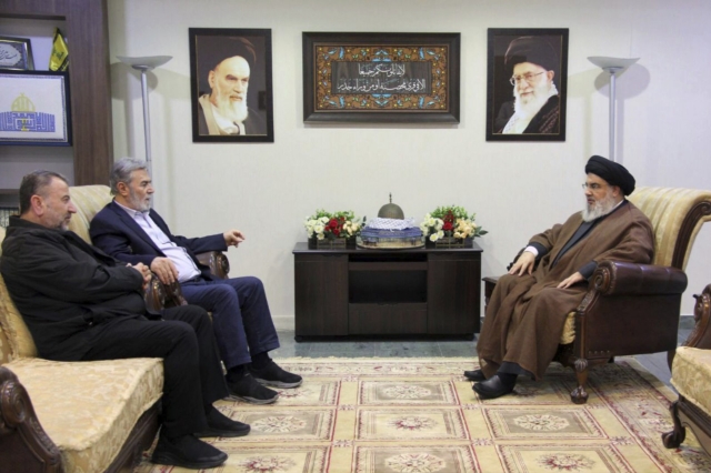 Ο επικεφαλής της Χεζμπολάχ συναντήθηκε με κορυφαία στελέχη της Χαμάς και της Ισλαμικής Τζιχάντ