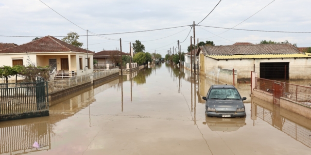 Καταστροφές στο Σωτήριο Λάρισας