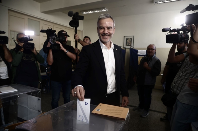 Ψήφισε ο Κωνσταντίνος Ζέρβας.
