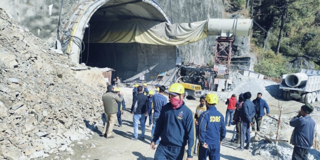 India Tunnel Collapse