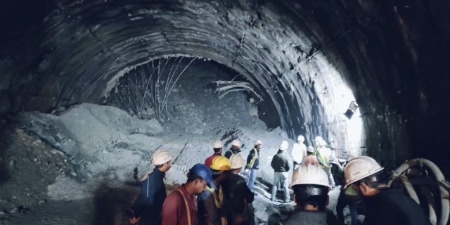 India Tunnel Collapse