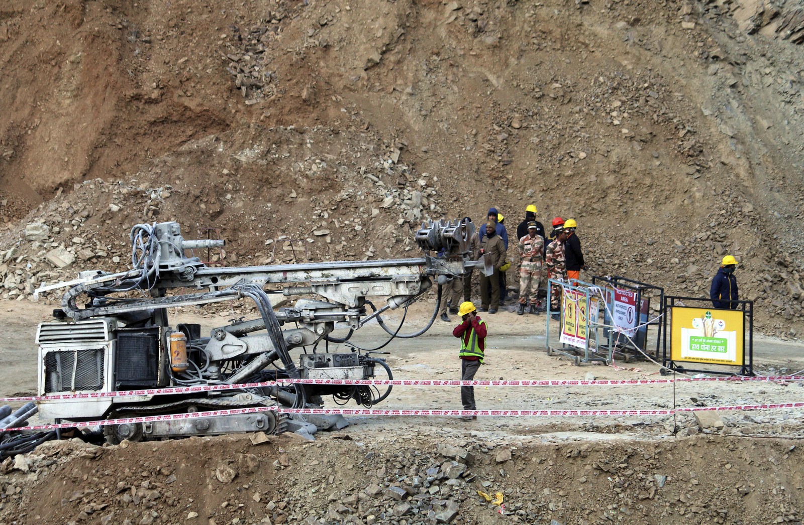 India Tunnel Collapse