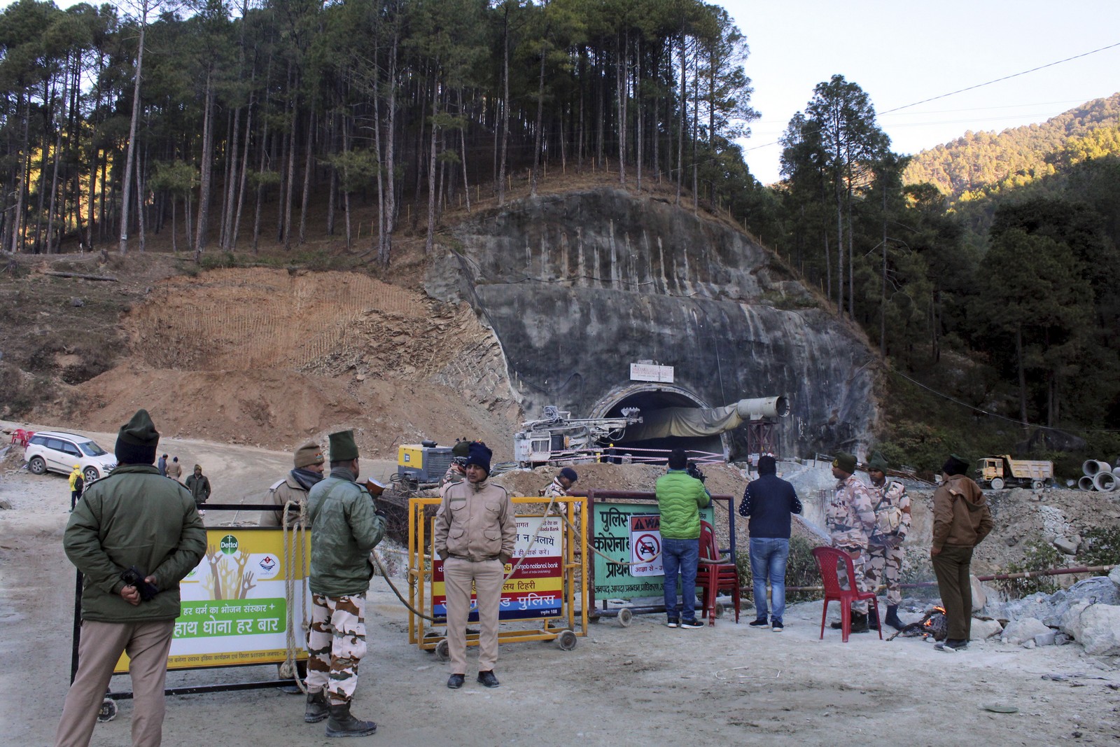 India Tunnel Collapse