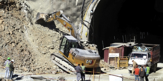 India Tunnel Collapse