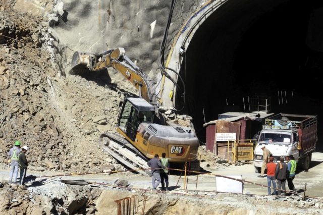 India Tunnel Collapse