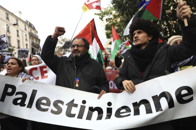 Διαδήλωση στη Γαλλία για τη στήριξη του παλαιστινιακού λαού (φωτογραφία αρχείου)