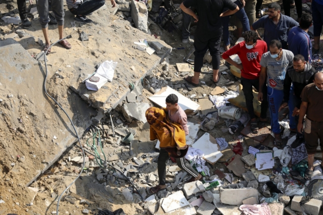 Βομβαρδισμοί του Ισραήλ στον προσφυγικό καταυλισμό της Τζαμπαλίγια
