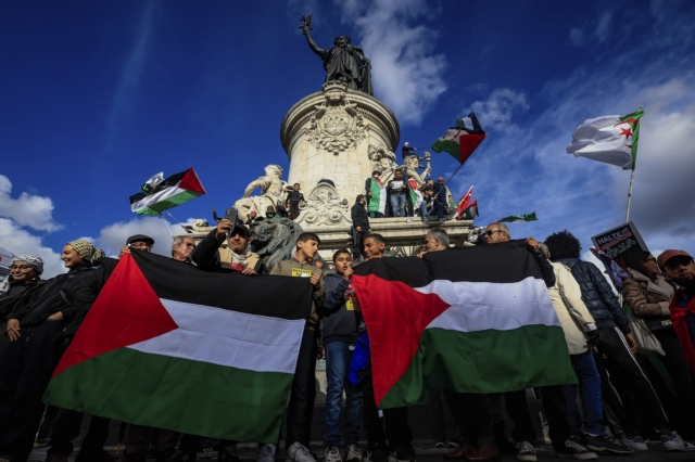Διαδήλωση στη Γαλλία για “να σταματήσει η σφαγή στη Γάζα”