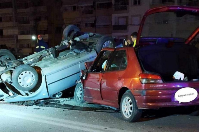 Θεσσαλονίκη: Νεκρός 24χρονος σε τροχαίο – Τραυματίστηκαν δίδυμα αδέρφια