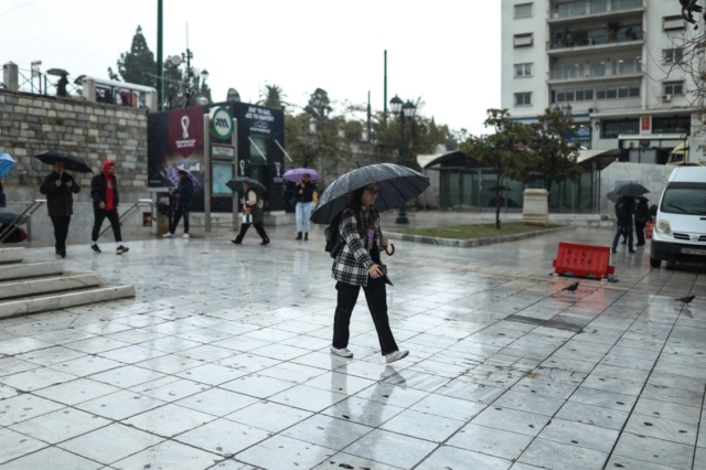 Βροχές και καταιγίδες στο μεγαλύτερο μέρος της χώρας την Τετάρτη