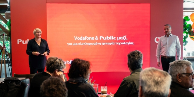 Vodafone Ελλάδας και Public – Νέα στρατηγική συνεργασία για μία ολοκληρωμένη εμπειρία τεχνολογίας