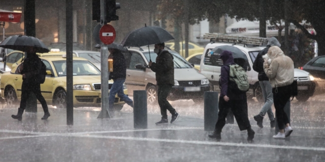 Ισχυρές βροχοπτώσεις