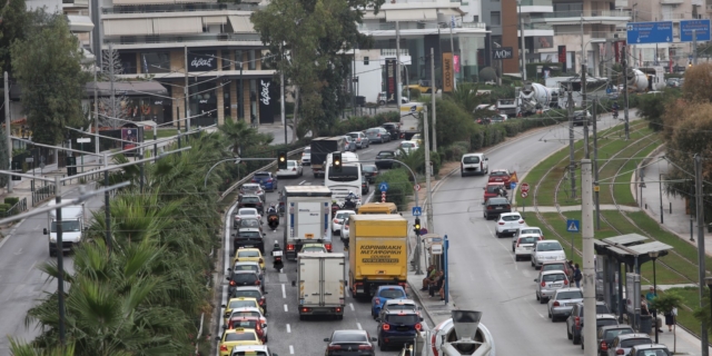 Μποτιλιάρισμα στον Κηφισό λόγω τροχαίου