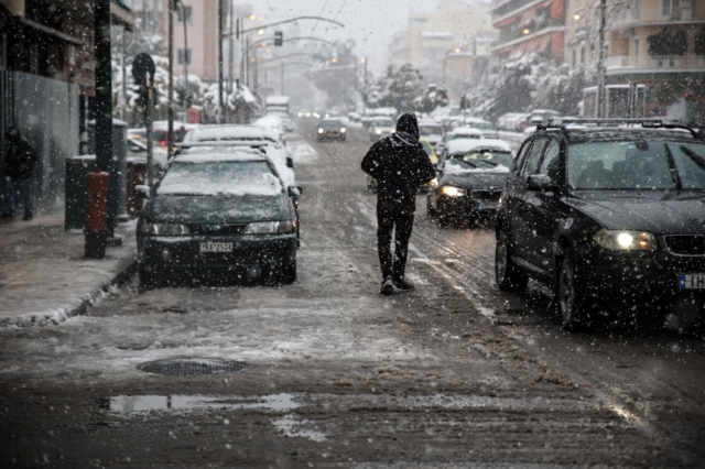 Χιονόπτωση στην Ελλάδα