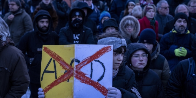 Διαδήλωση στο Βερολίνο κατά της ακροδεξιάς (φωτογραφία αρχείου)