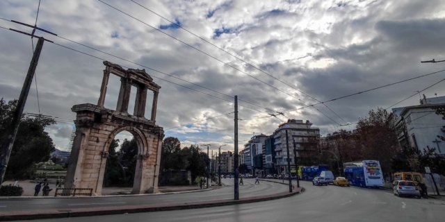 Αίθριος καιρός στην Αθήνα