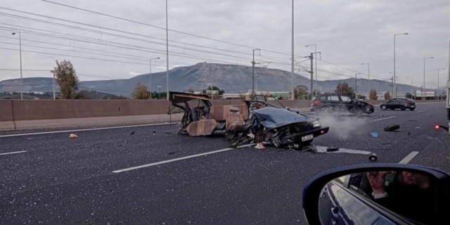 Τροχαίο στην Αττική Οδό