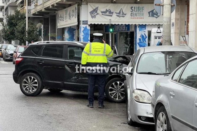 Τροχαίο στη Θεσσαλονίκη