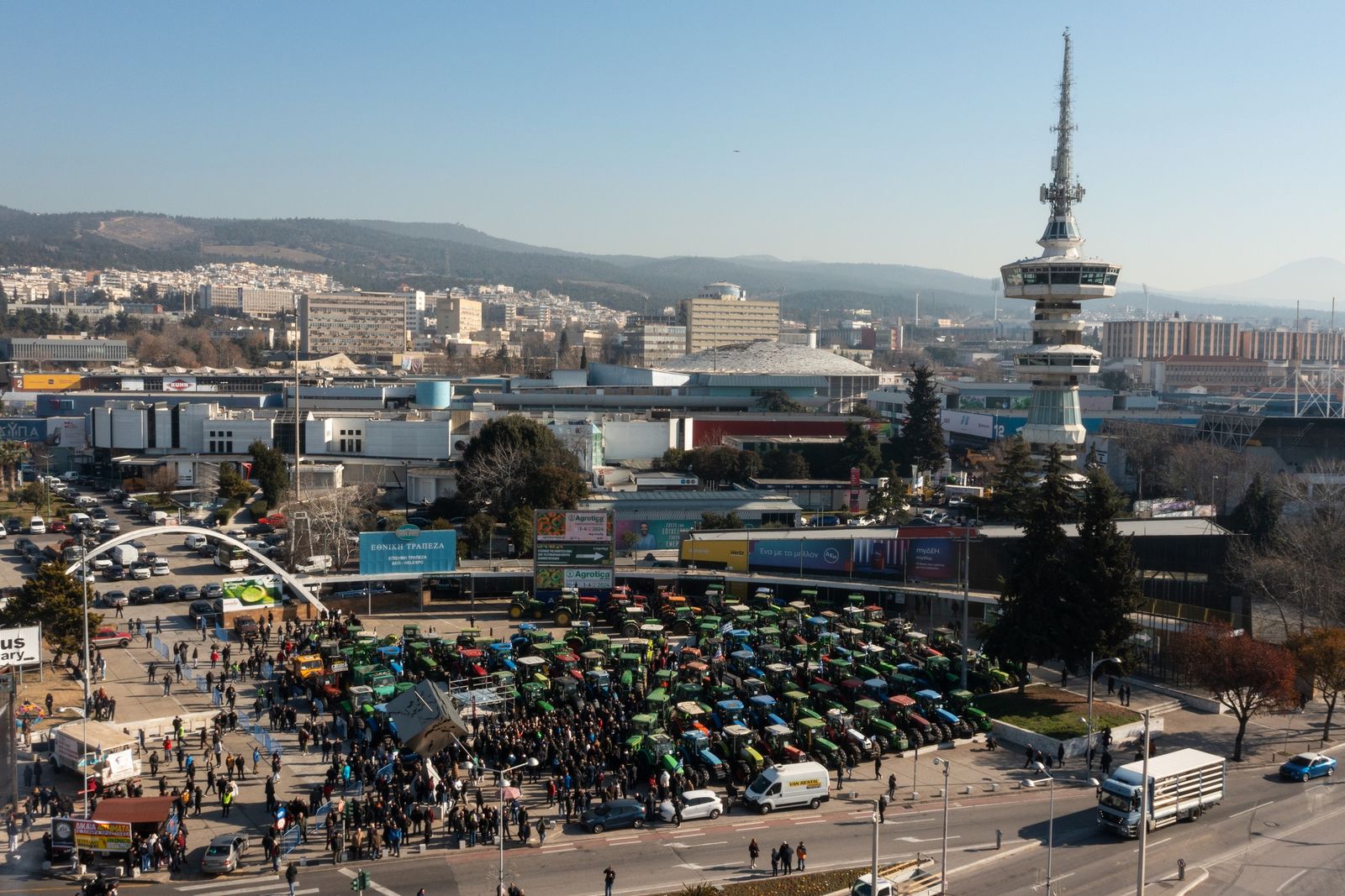 Κινητοποιήσεις αγροτών στη Θεσσαλονίκη