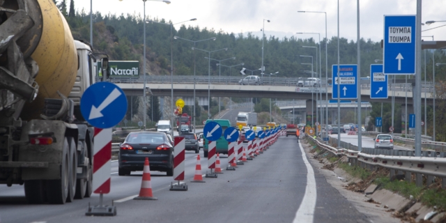 ΘΕΣΣΑΛΟΝΙΚΗ - ΕΡΓΑΣΙΕΣ ΓΙΑ ΤΗΝ ΥΠΕΡΥΨΩΜΕΝΗ ΠΕΡΙΦΕΡΕΙΑΚΗ ΟΔΟ(FLYOVER)