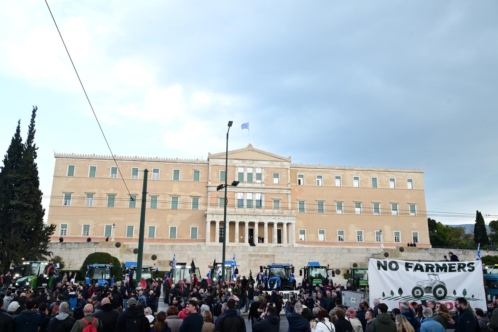 Πανελλαδικό συλλαλητήριο αγροτών στην Αθήνα