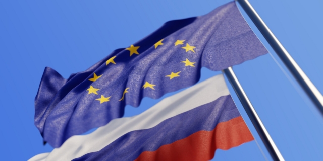 Σημαίες Ρωσίας - ΕΕ