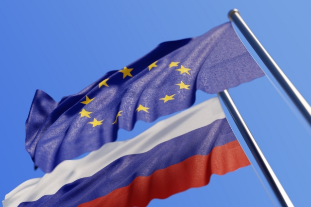 Σημαίες Ρωσίας - ΕΕ