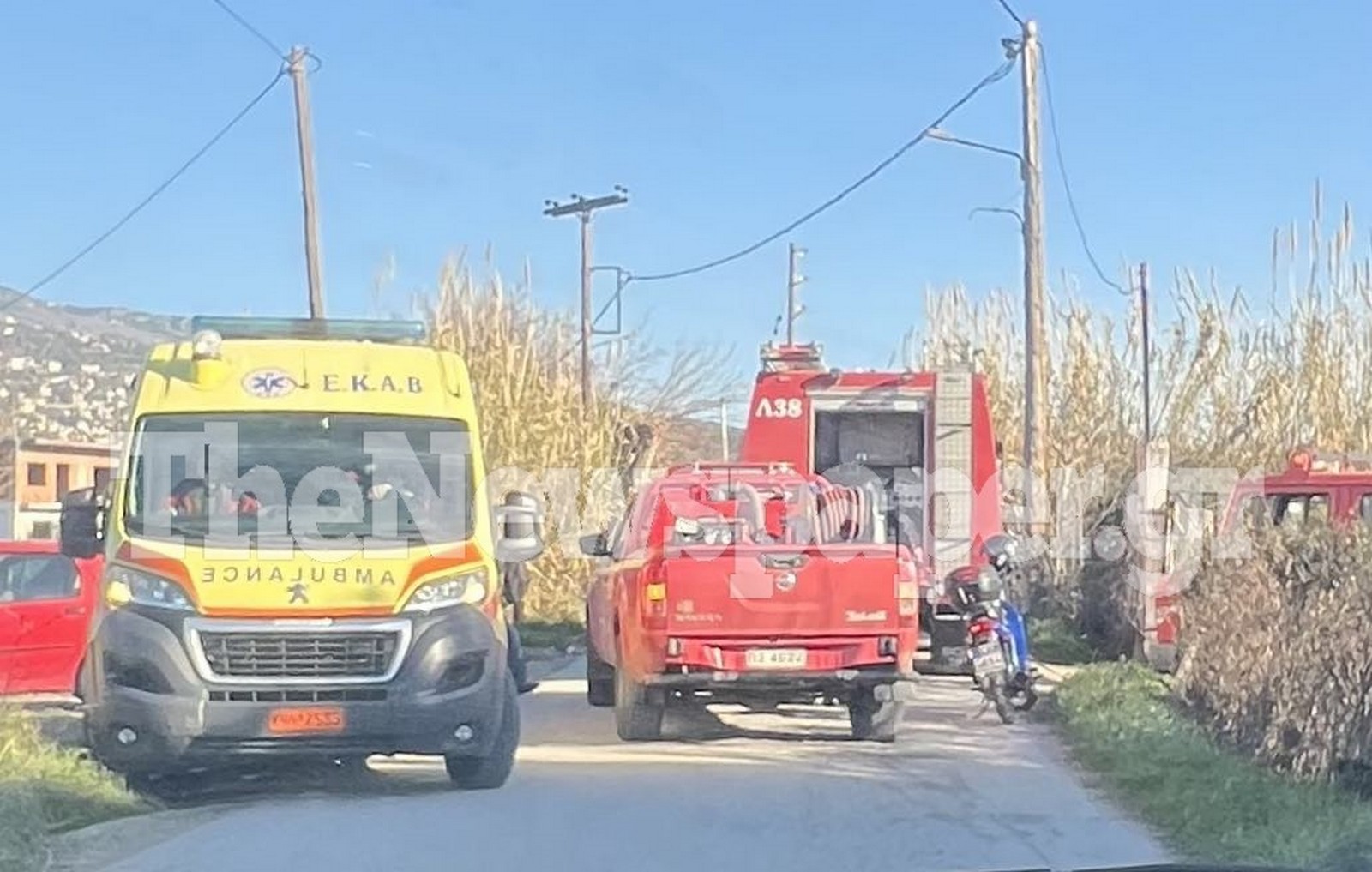 Φωτιά σε σπίτι στον Βόλο