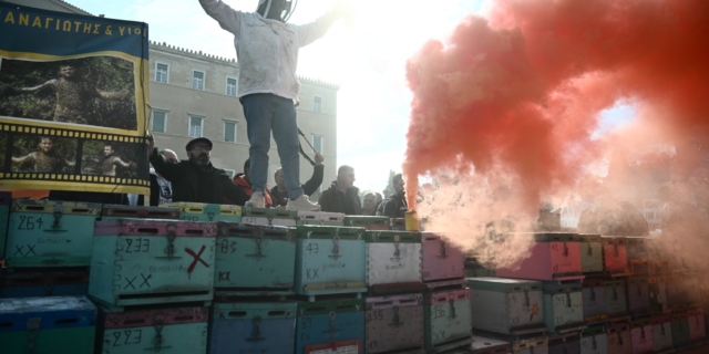 Συλλαλητήριο μελισσοκόμων στην Αθήνα