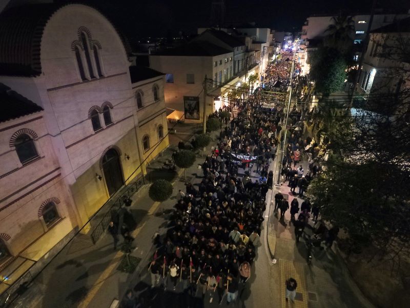 Μεγαλειώδης πορεία στο Ρέθυμνο για το νοσοκομείο της πόλης