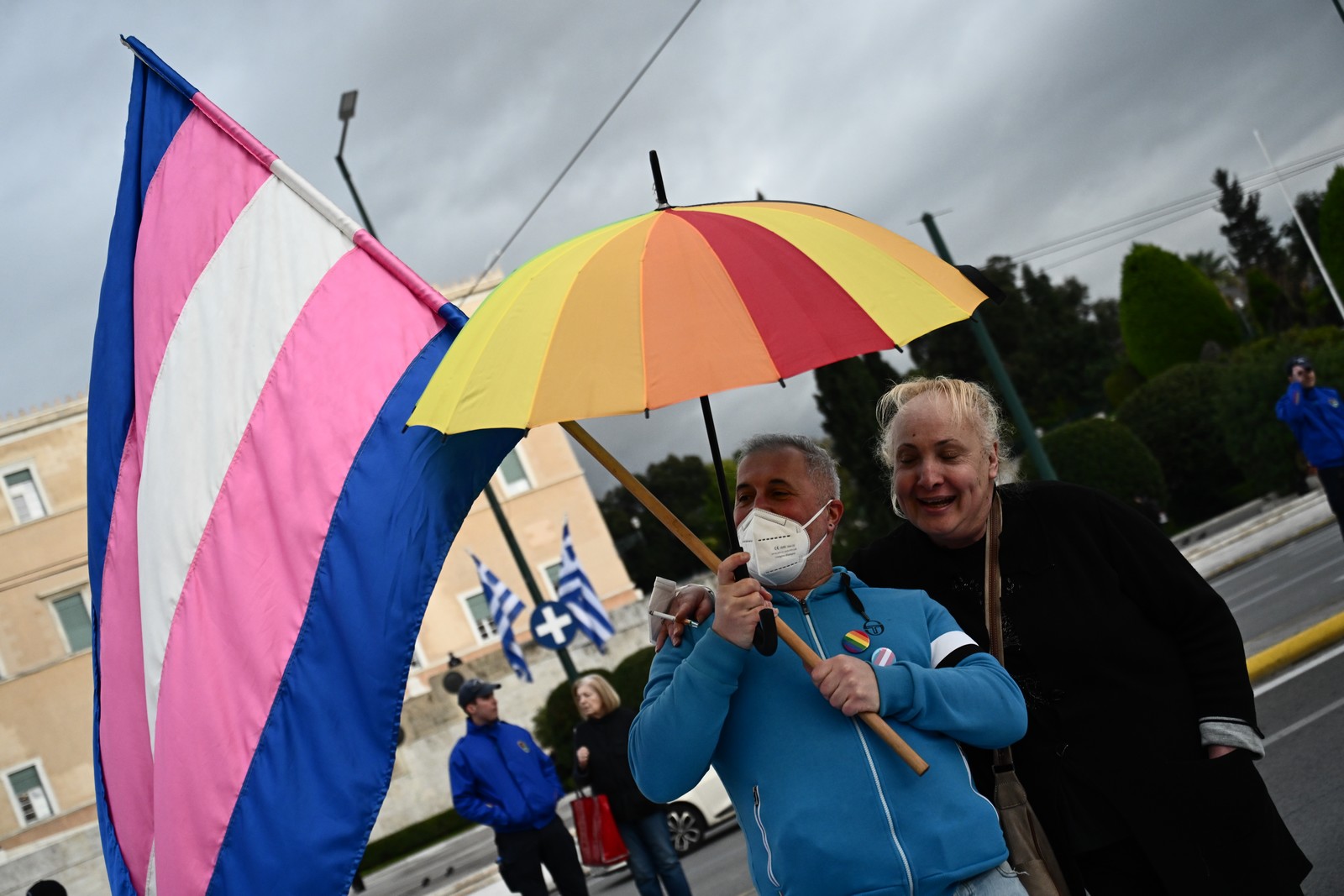 Συγκέντρωση στο Σύνταγμα για το νομοσχέδιο του γάμου ομόφυλων ζευγαριών