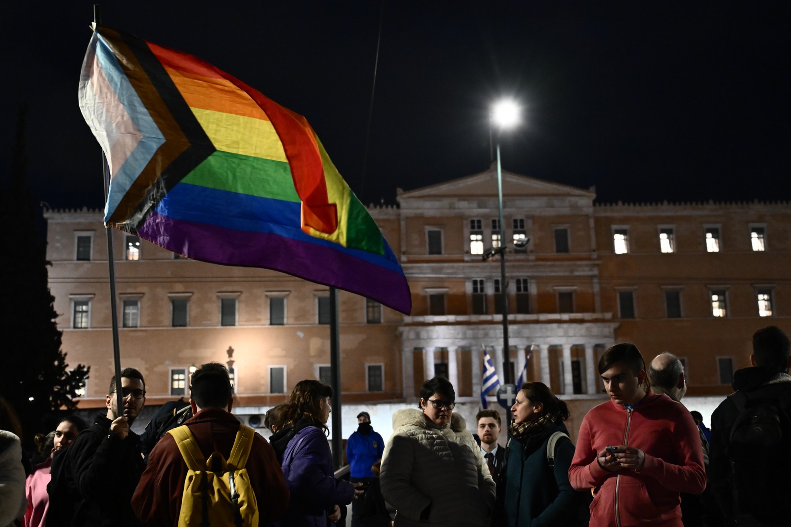 Συγκέντρωση στο Σύνταγμα για το νομοσχέδιο του γάμου ομόφυλων ζευγαριών