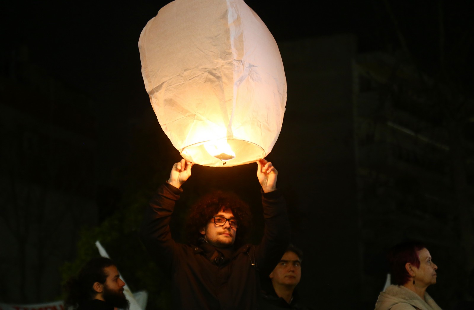 Διαμαρτυρία για τα Τέμπη στη Θεσσαλονίκη