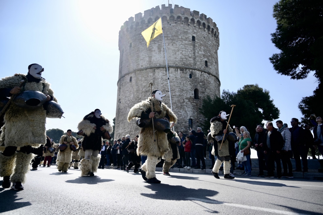 Παρέλαση των Κωδωνοφόρων για το 6ο Ευρωπαϊκό Φεστιβάλ Κωδωνοφορίας.