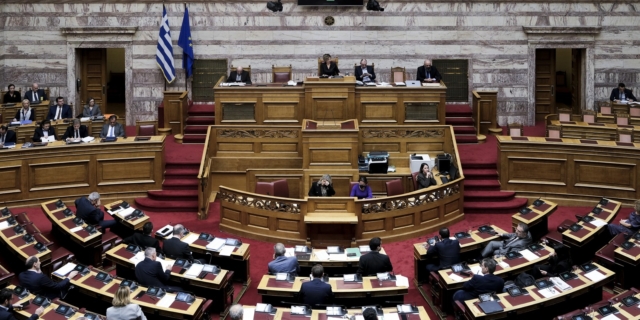 Συζήτηση για τον προϋπολογισμό στη Βουλή