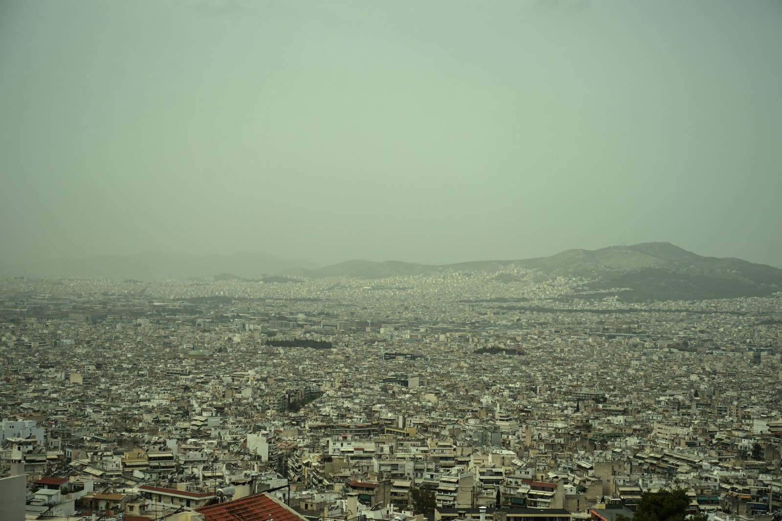 Αφρικανική σκόνη στην Αττική