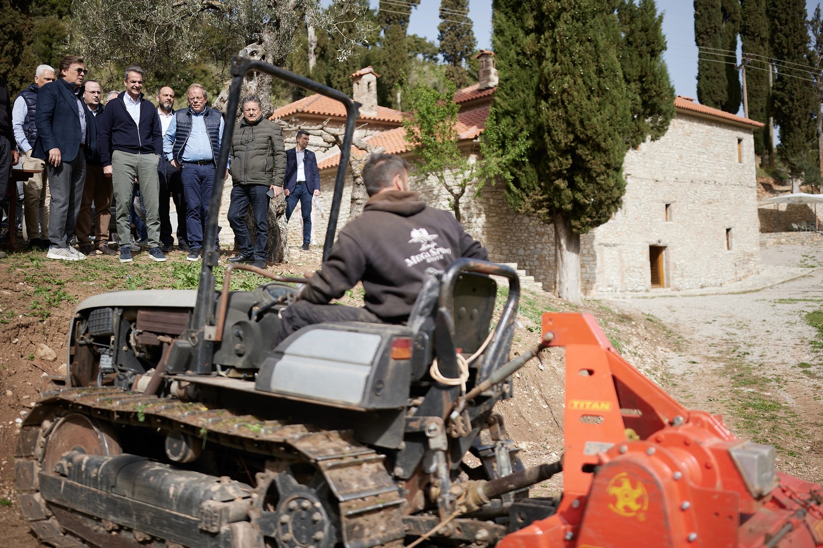 Επίσκεψη του Κυριάκου Μητσοτάκη στα Καλάβρυτα